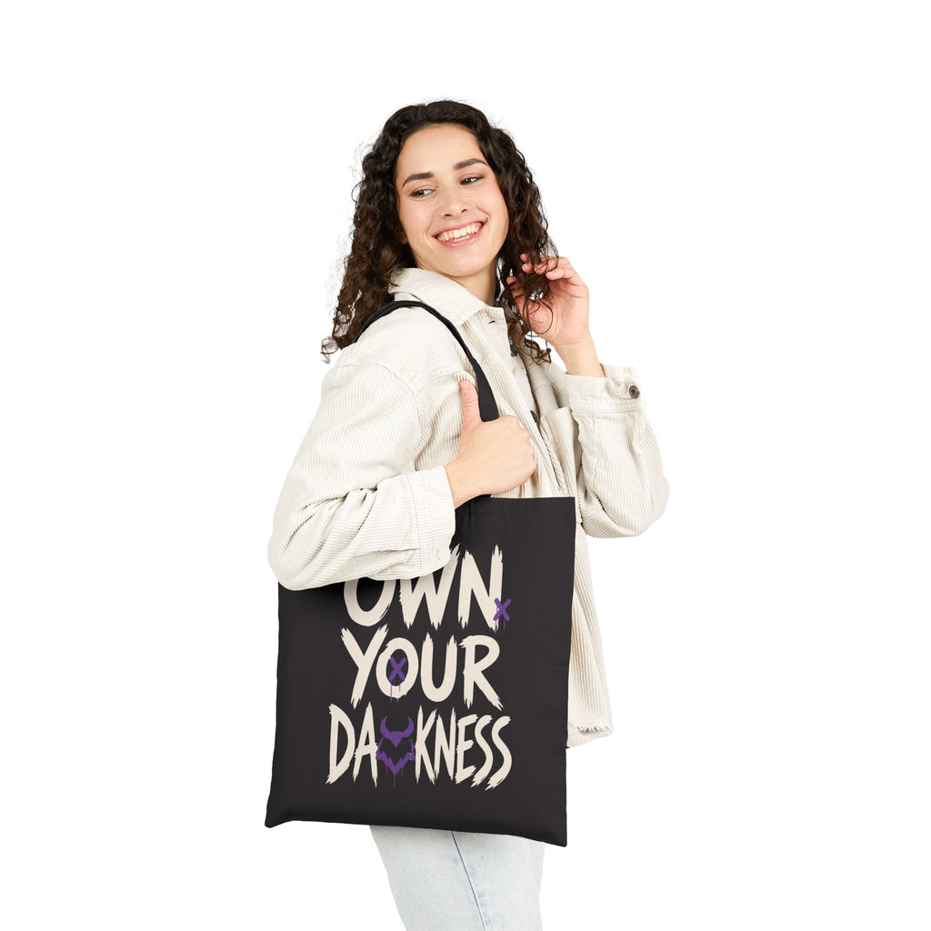 Own Your Darkness Tote Bag | Mental Health Awareness