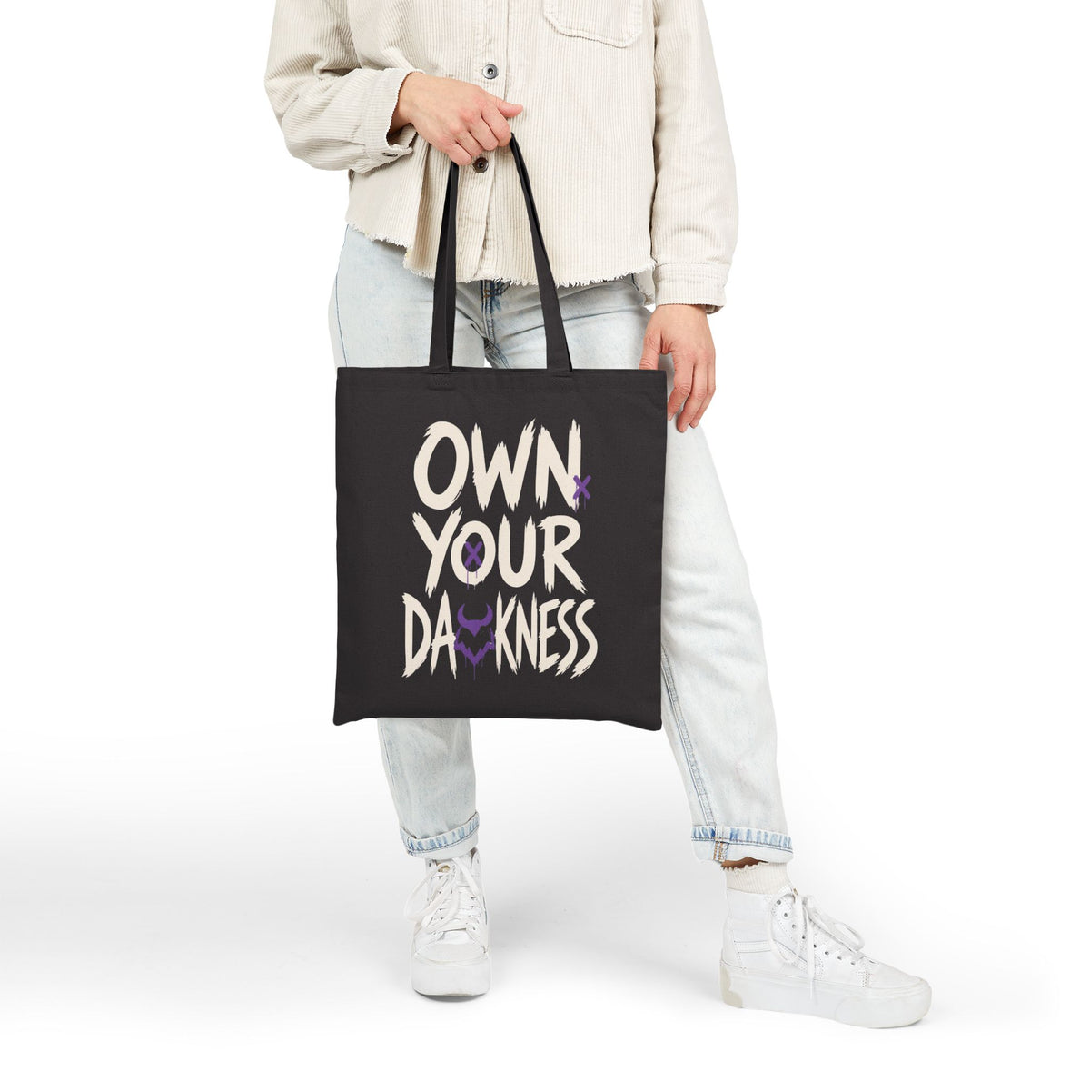 Own Your Darkness Tote Bag | Mental Health Awareness