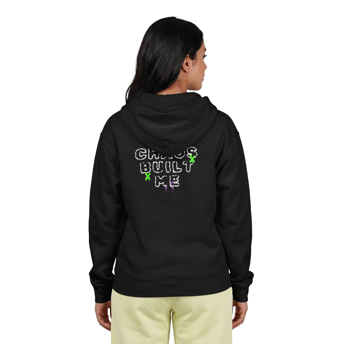 Chaos Built Me Zip Hoodie | Mental Health Awareness