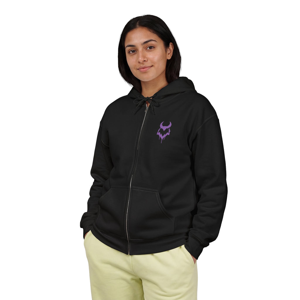 Chaos Built Me Zip Hoodie | Mental Health Awareness