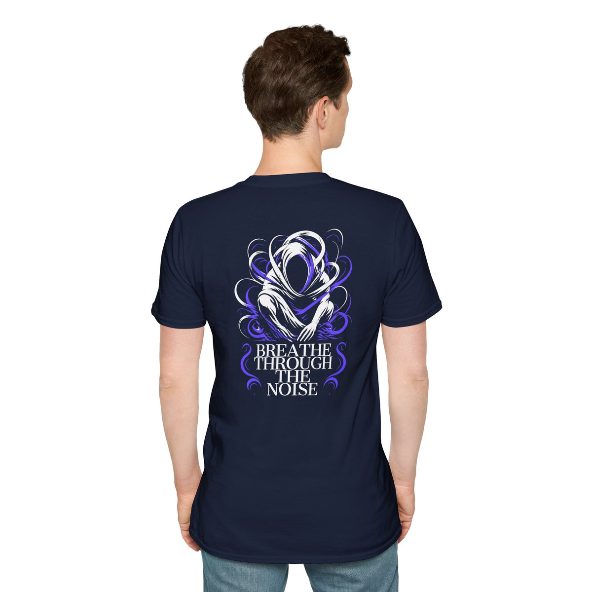 Breathe Through the Noise T-Shirt | Mental Health Awareness
