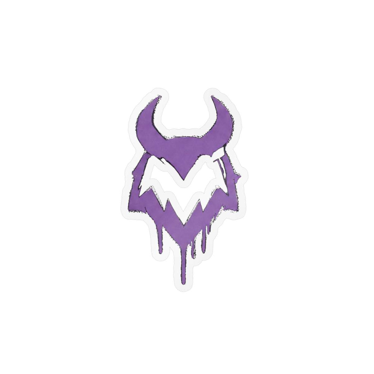 Violet Monstr Decal-MyLilMonstr Mental Health Awareness