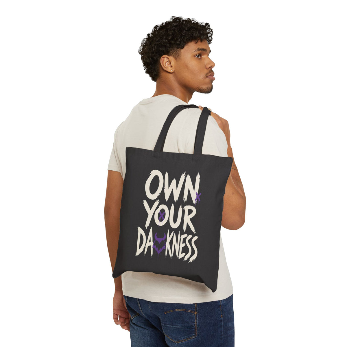 Own Your Darkness Tote Bag | Mental Health Awareness