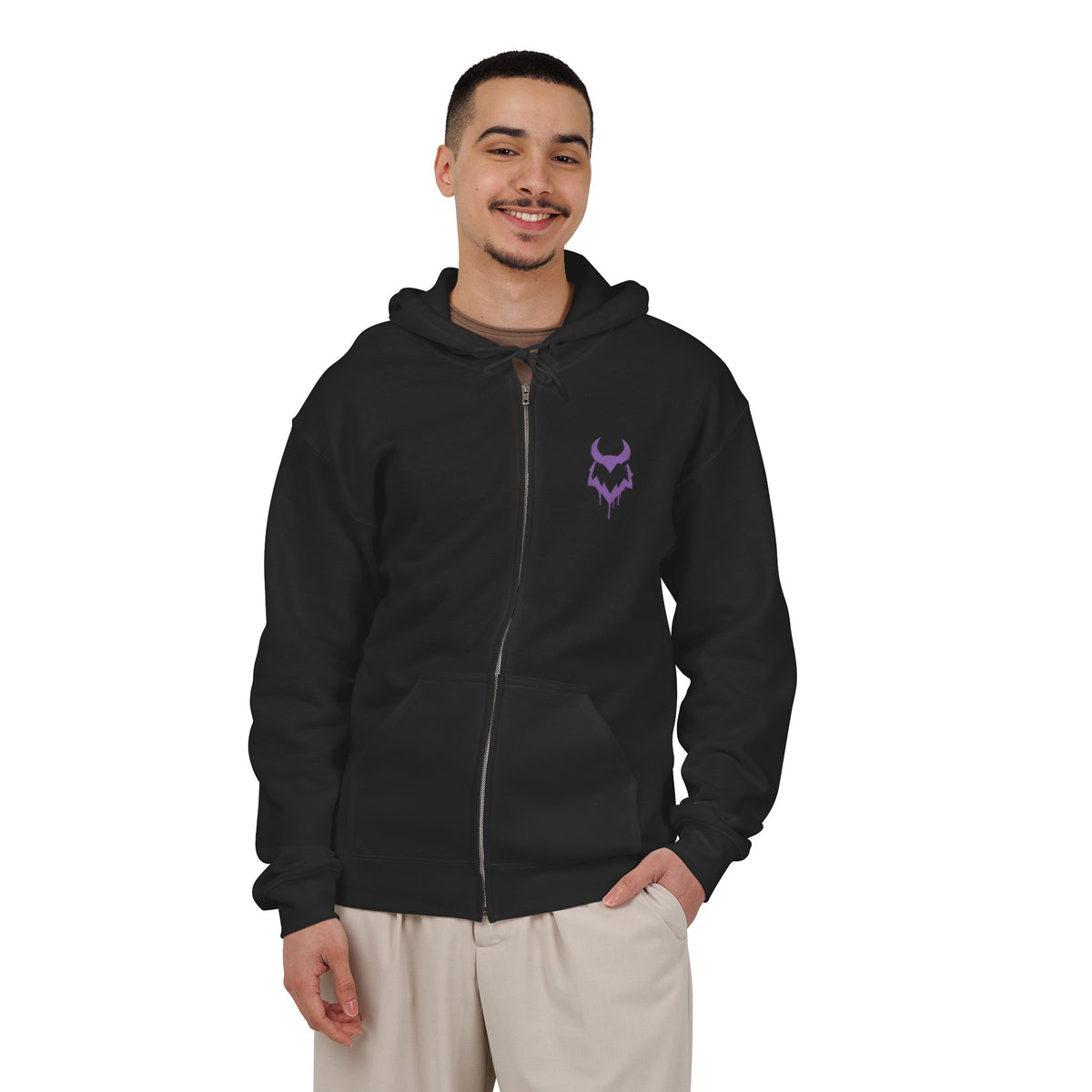 Chaos Built Me Zip Hoodie | Mental Health Awareness
