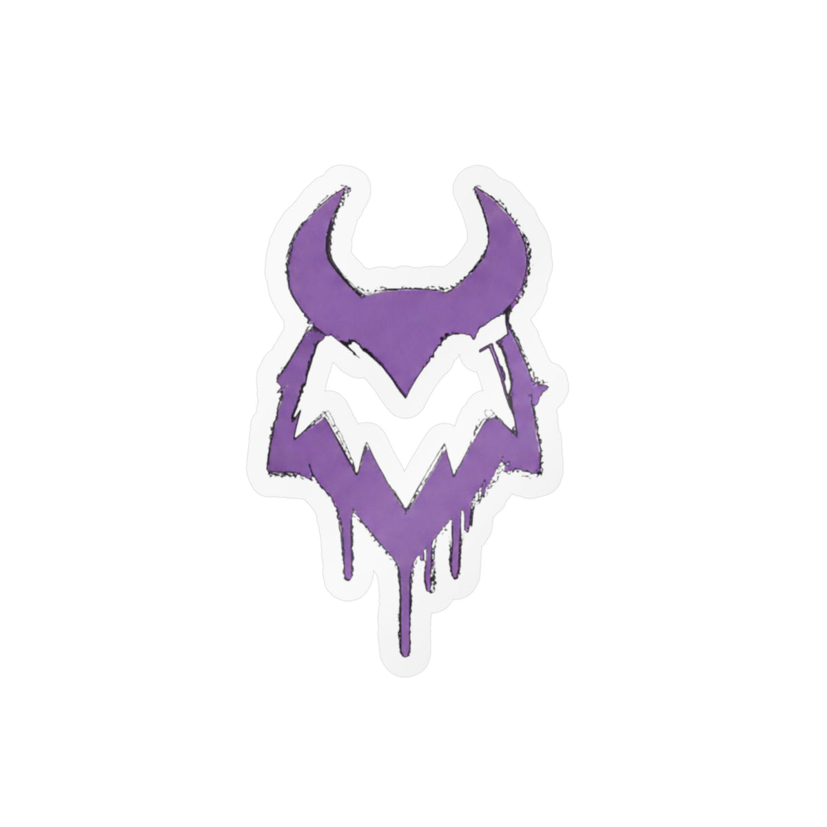 Violet Monstr Decal-MyLilMonstr Mental Health Awareness