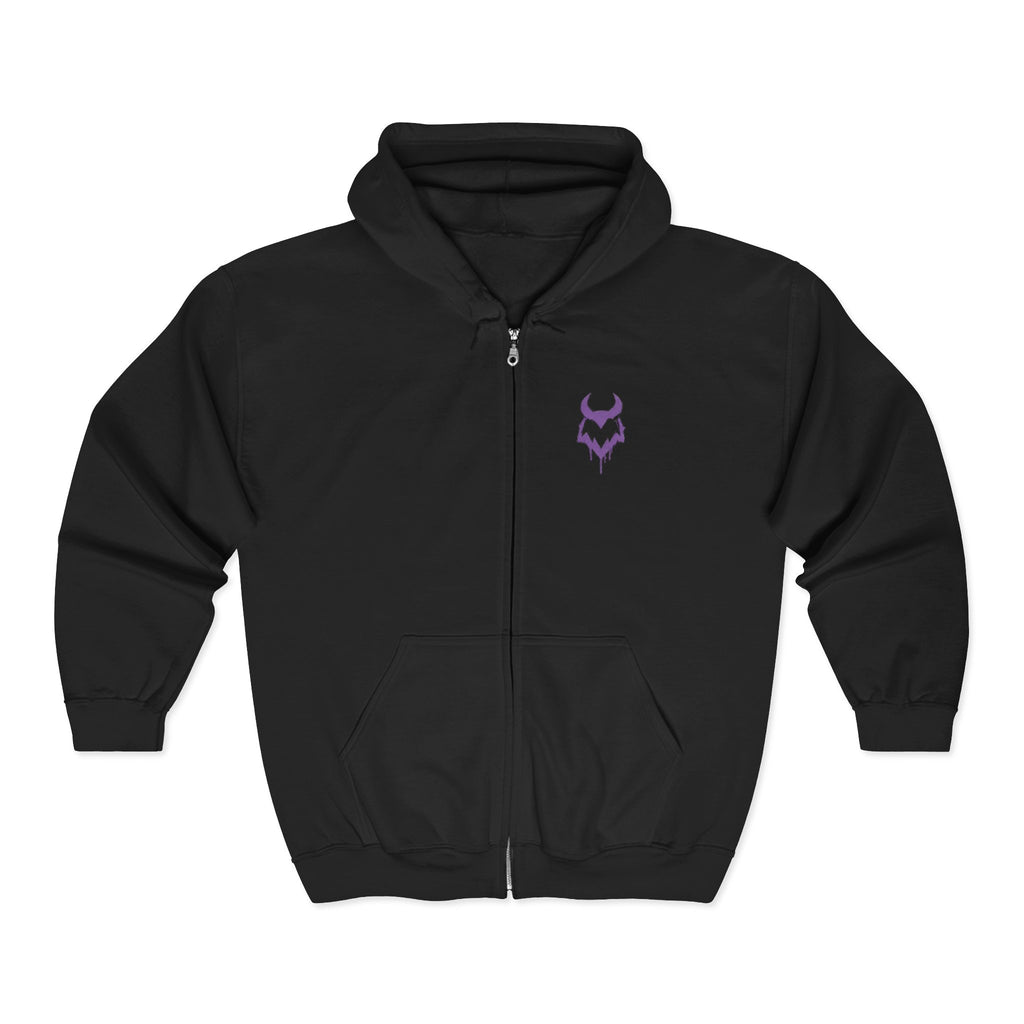 Chaos Built Me Zip Hoodie | Mental Health Awareness