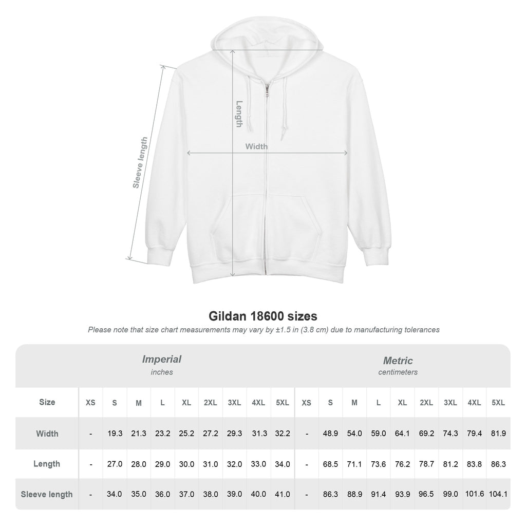 Chaos Built Me Zip Hoodie | Mental Health Awareness