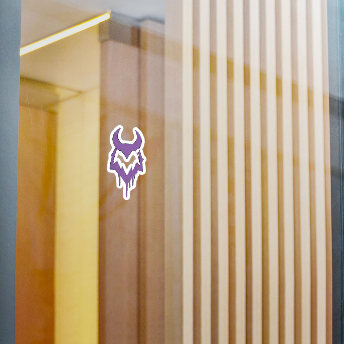 Violet Monstr Decal-MyLilMonstr Mental Health Awareness